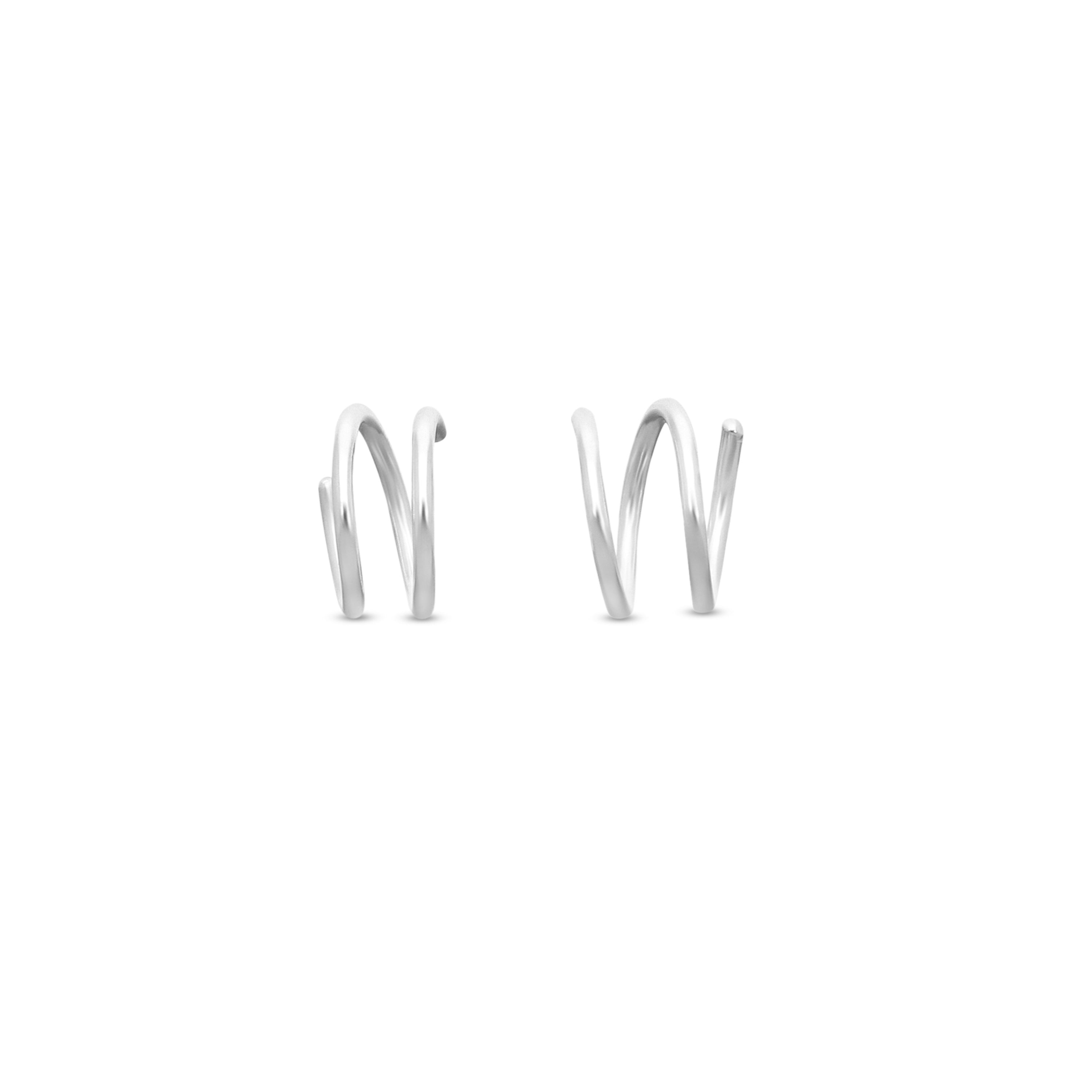 Intermix - Cora Corkscrew Mini Hoops - 