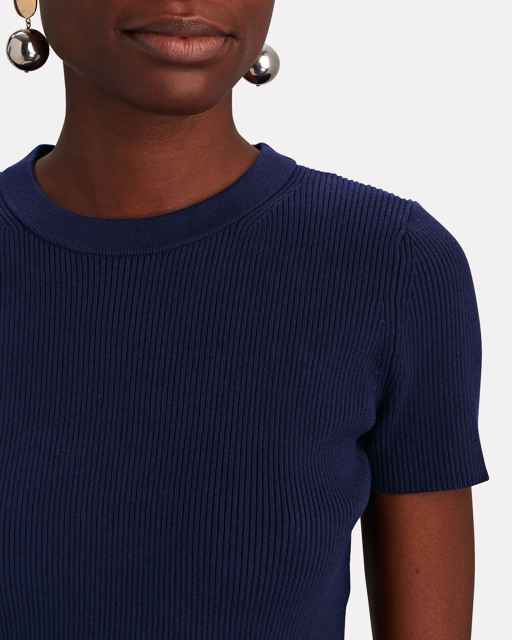 Intermix - Katya Rib Knit Crop Top - 