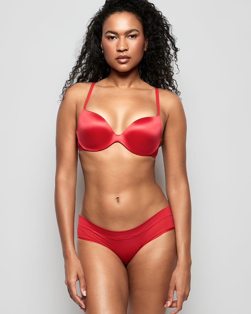 Intermix - Comfort Push Up Bra in Cosmo Red - 