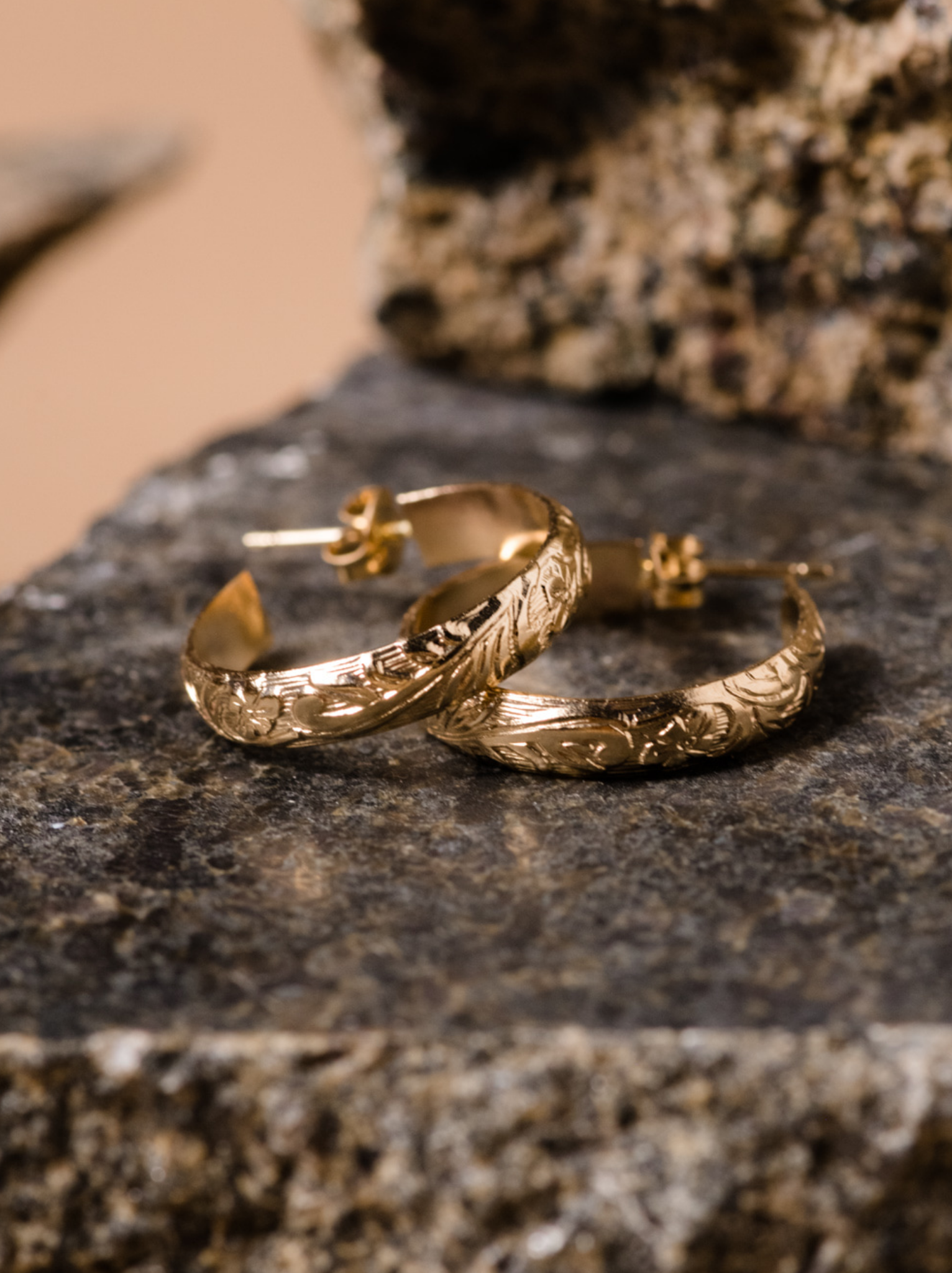 Intermix - Filigree Hoops - 
