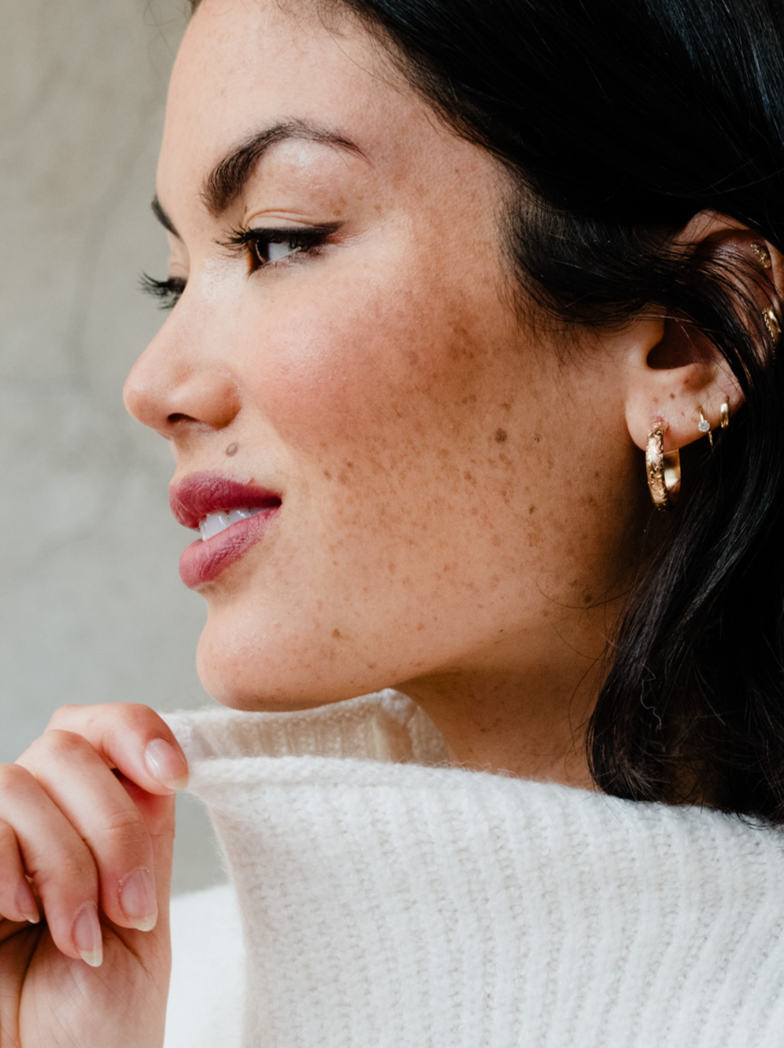Intermix - Filigree Hoops - 