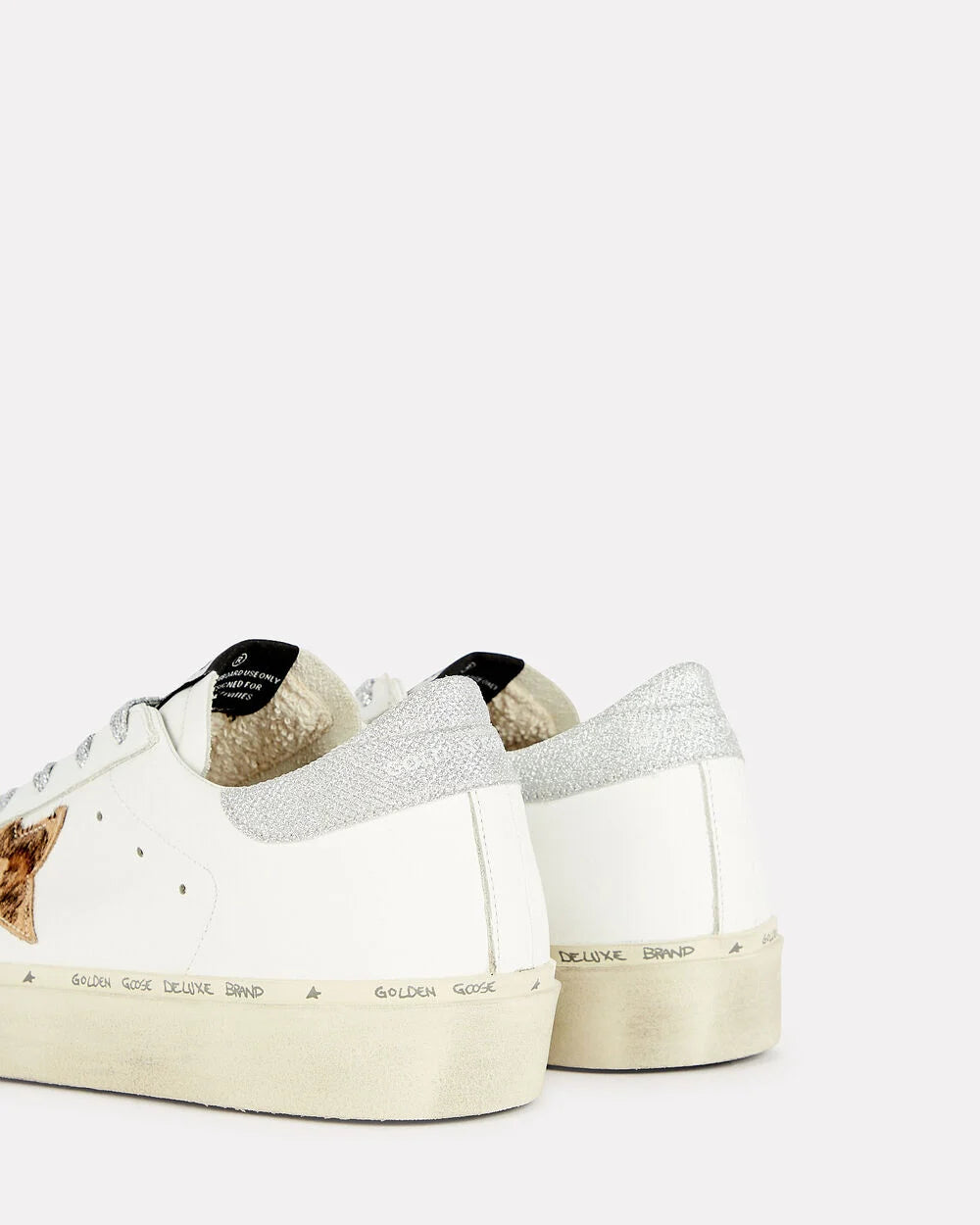 Intermix - Superstar Lurex-Trimmed Low-Top Sneakers - 