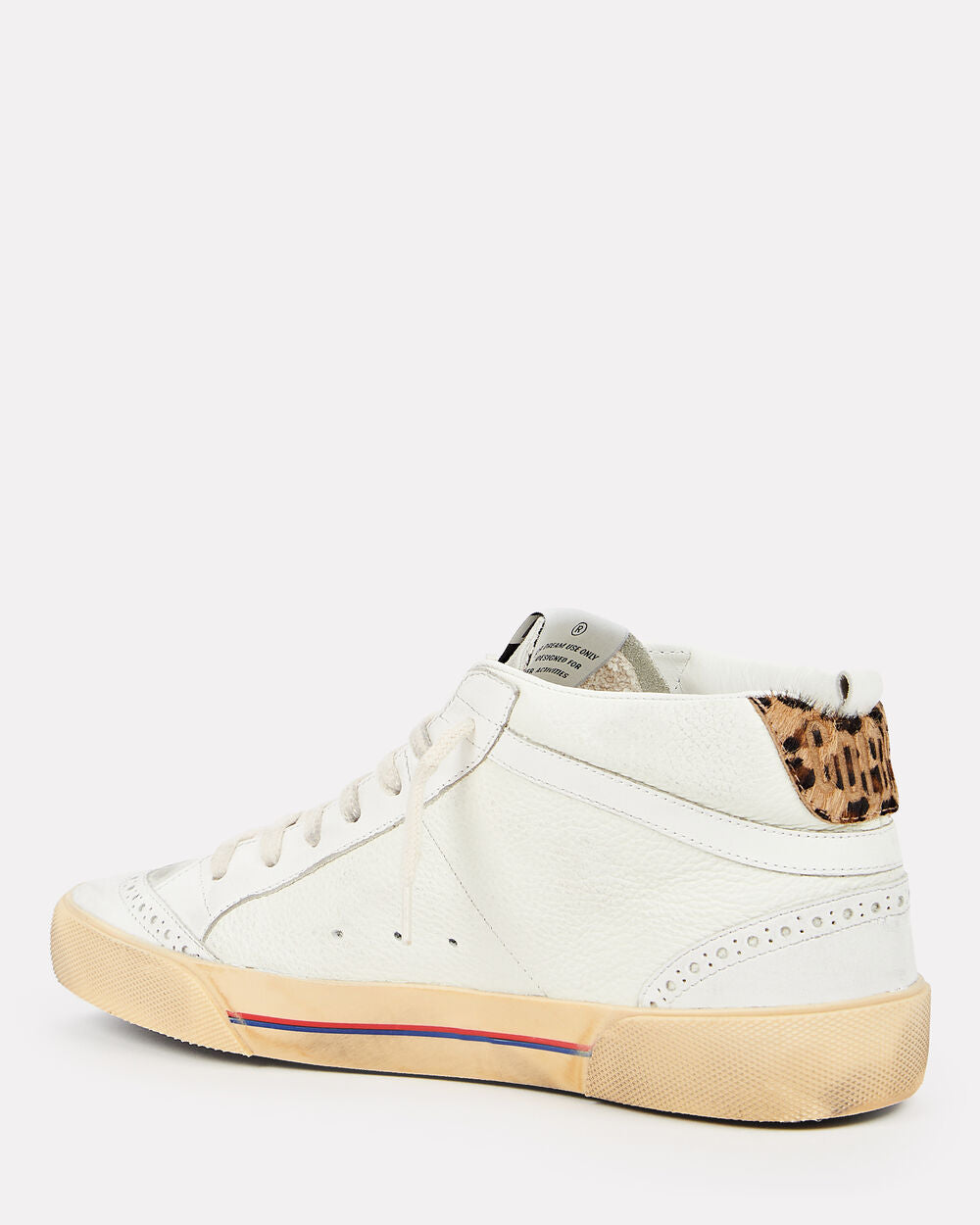 Intermix - Mid Star Leather Sneakers - 