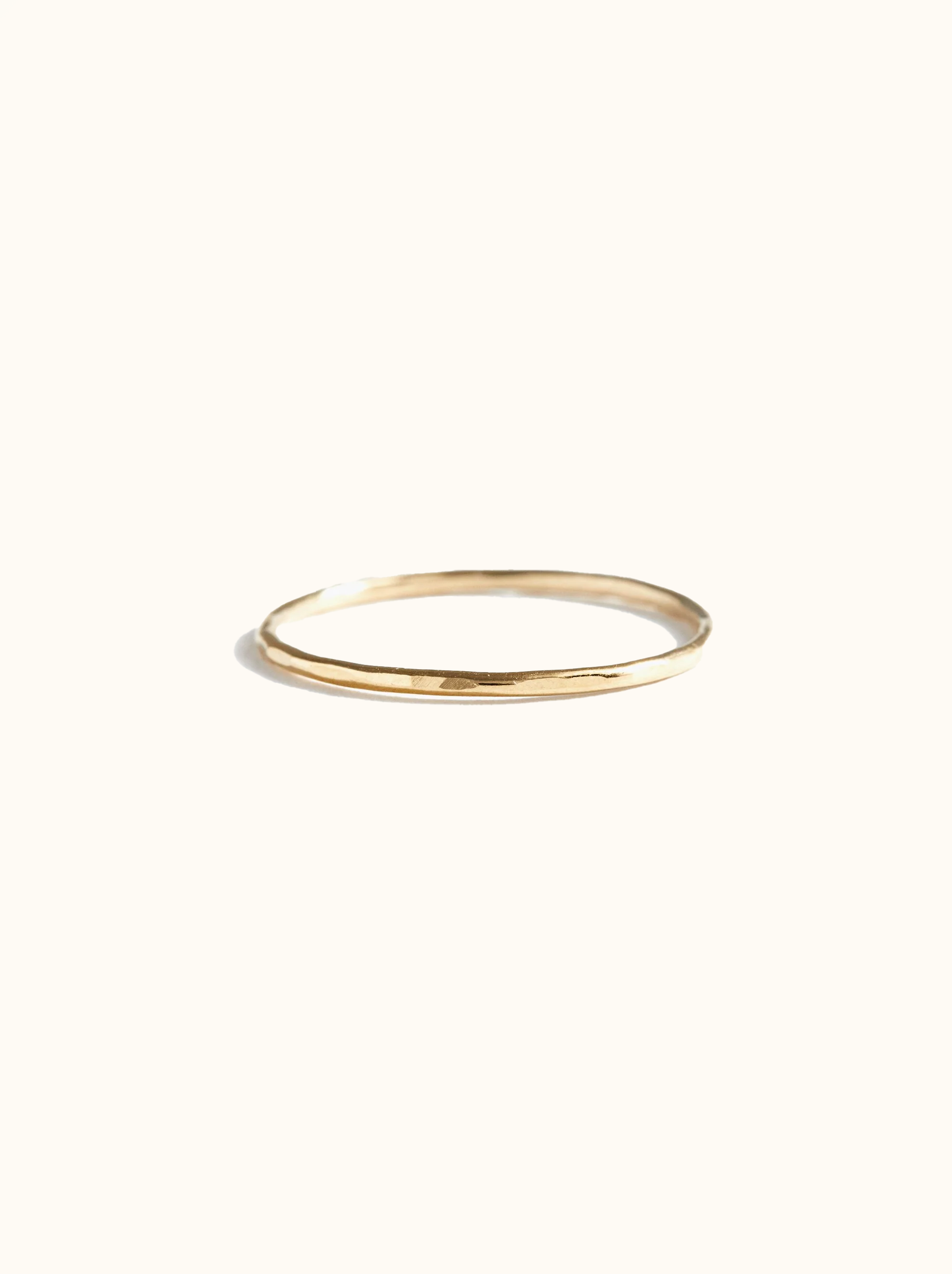 Intermix - Hammered Stacking Ring - 