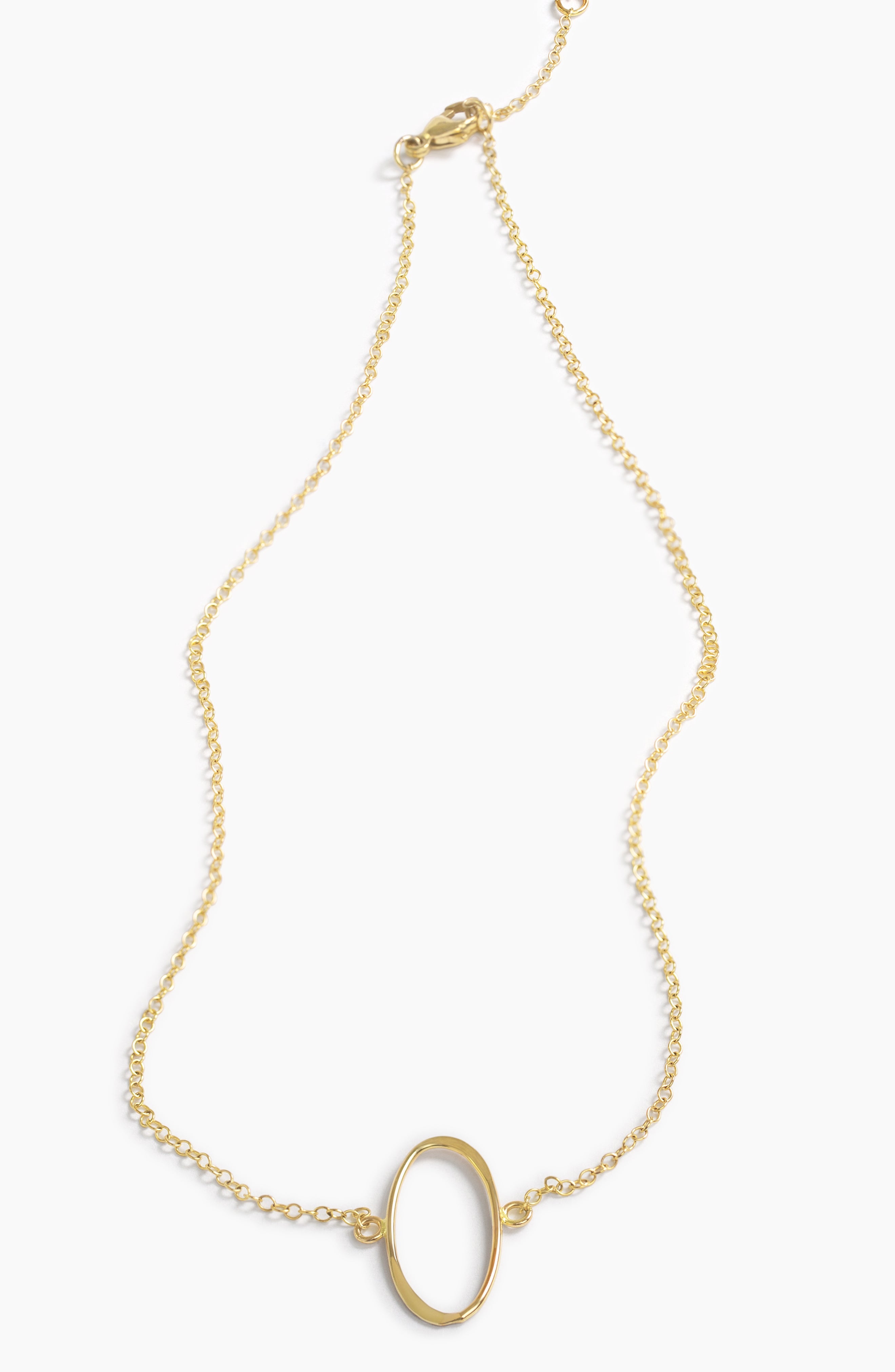 Intermix - Hazel Oval Necklace - 