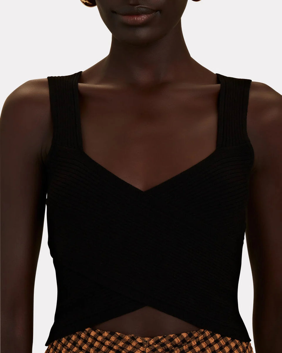 ë BIOTOP Knit tank top 1 Eleni Knit Tank Top | Intermix US