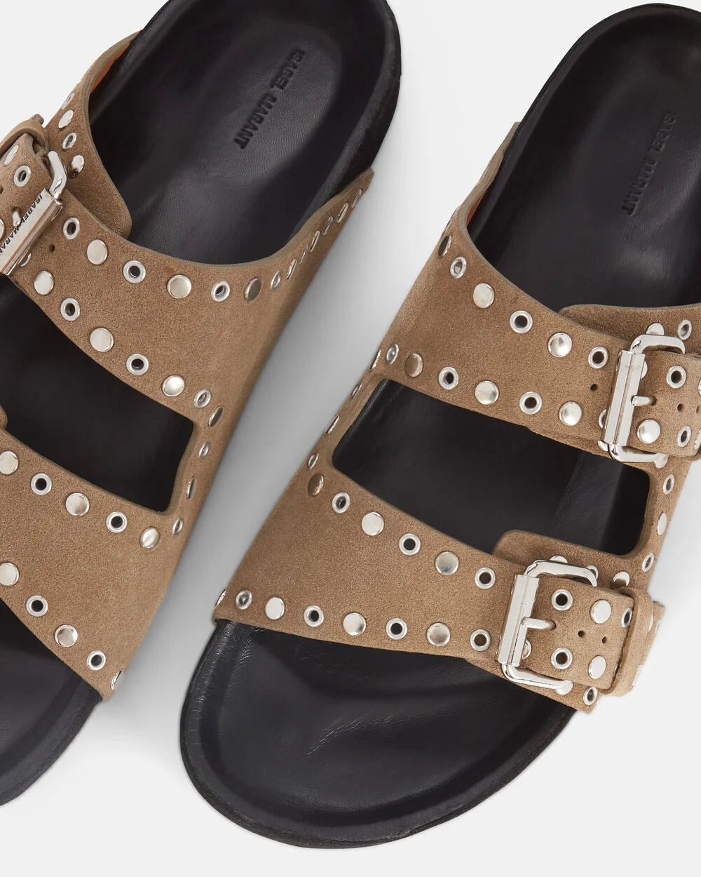 Intermix - Lennyo Suede Slide Sandals - 