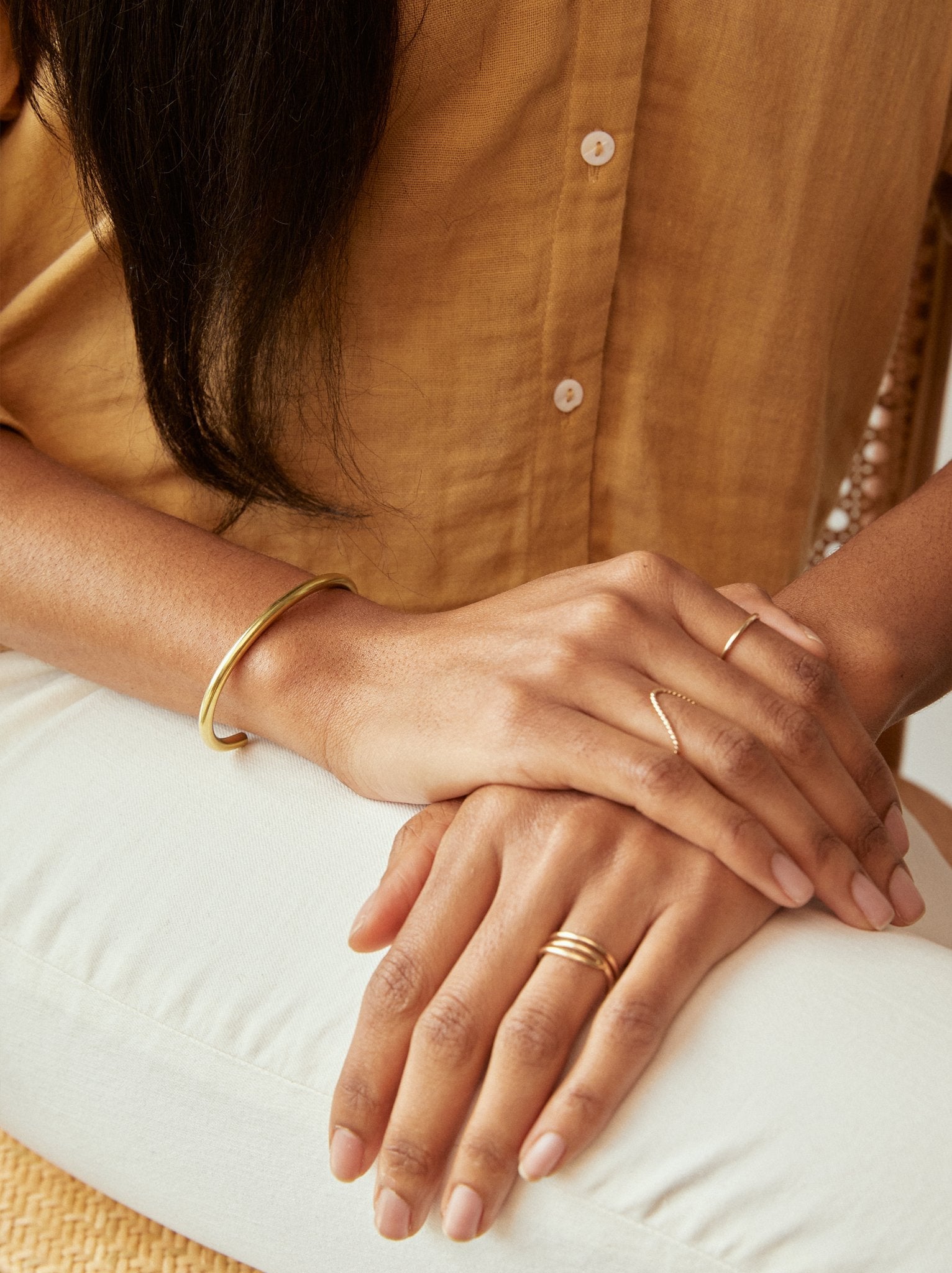Intermix - Chunky Cuff Bracelet - 