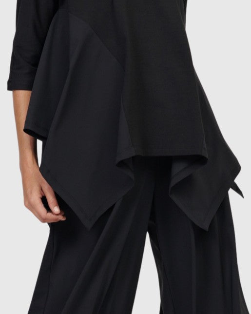 Intermix - Tekbika Alexia Handkerchief Top, Black - 