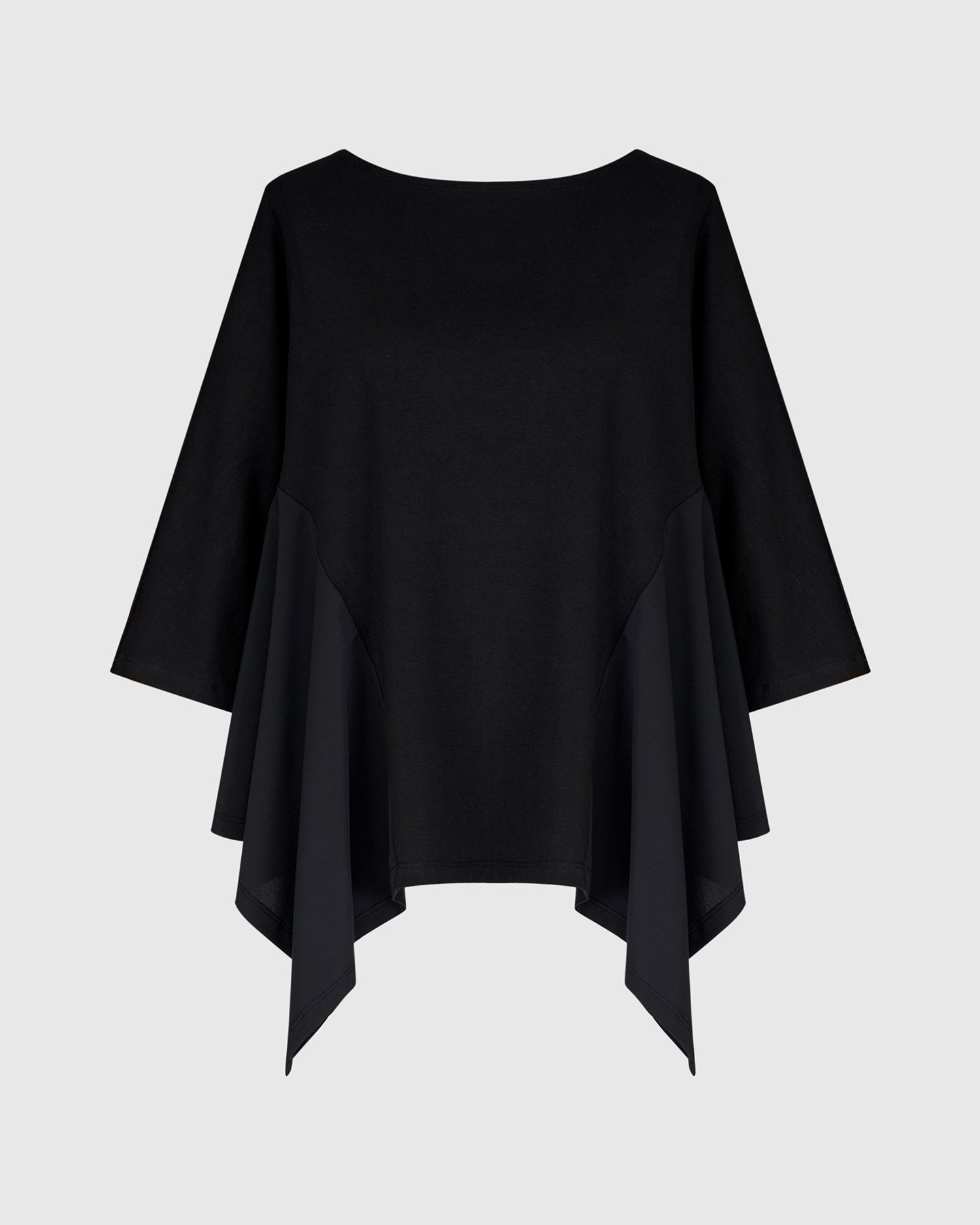 Intermix - Tekbika Alexia Handkerchief Top, Black - 