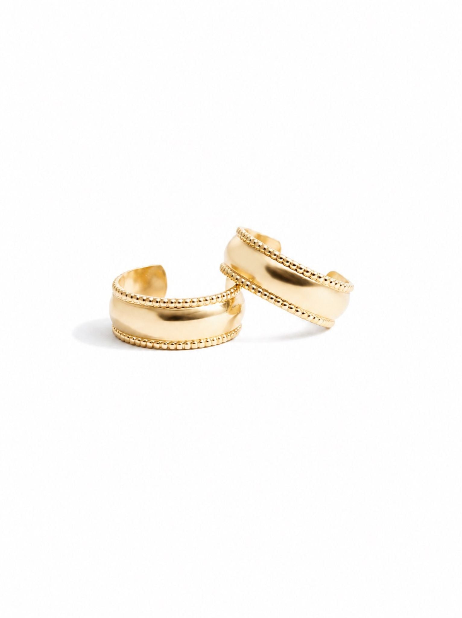 Intermix - Chunky Column Hoops - 