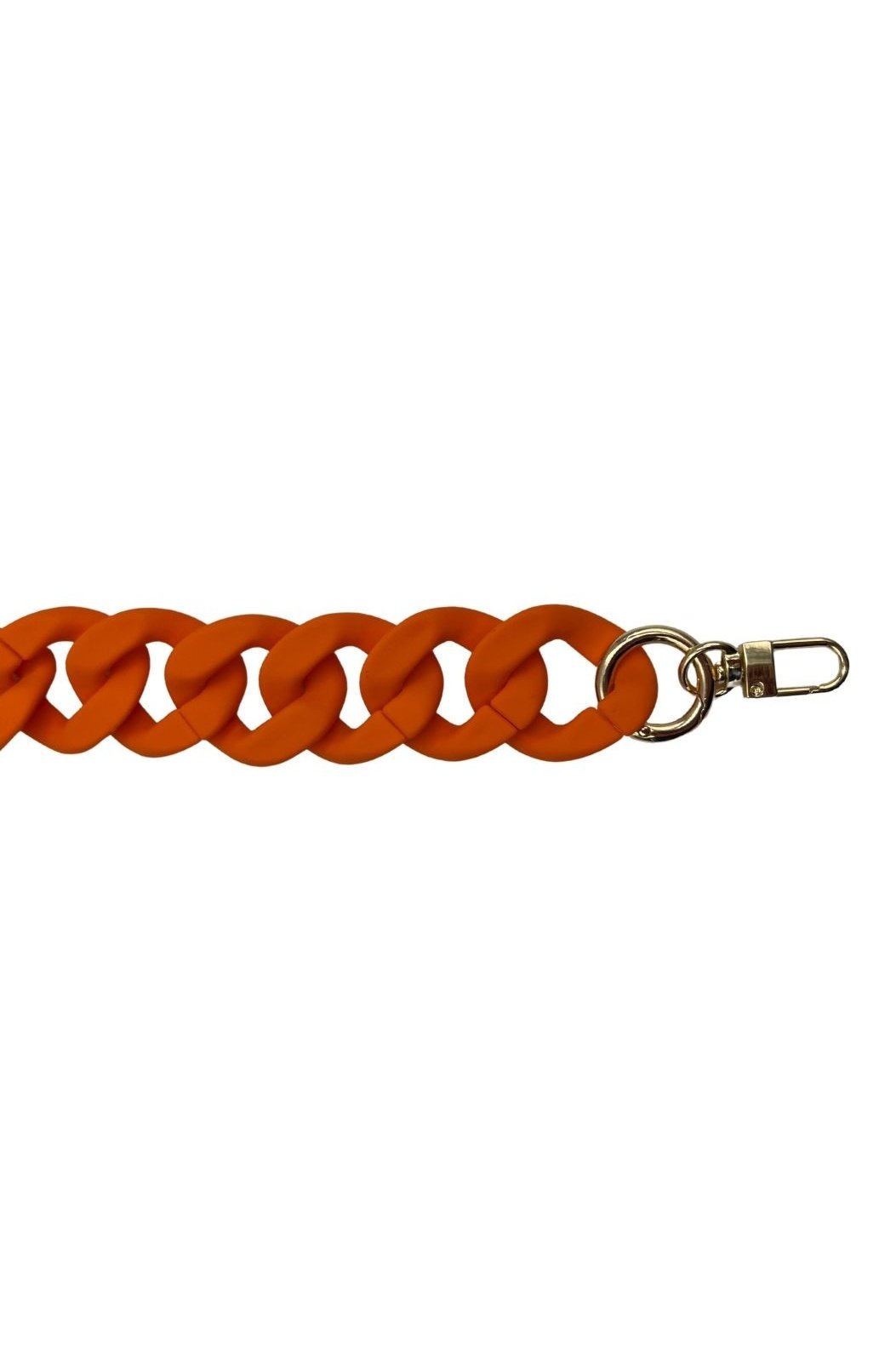 Intermix - Acrylic Chain in Matte Orange - 