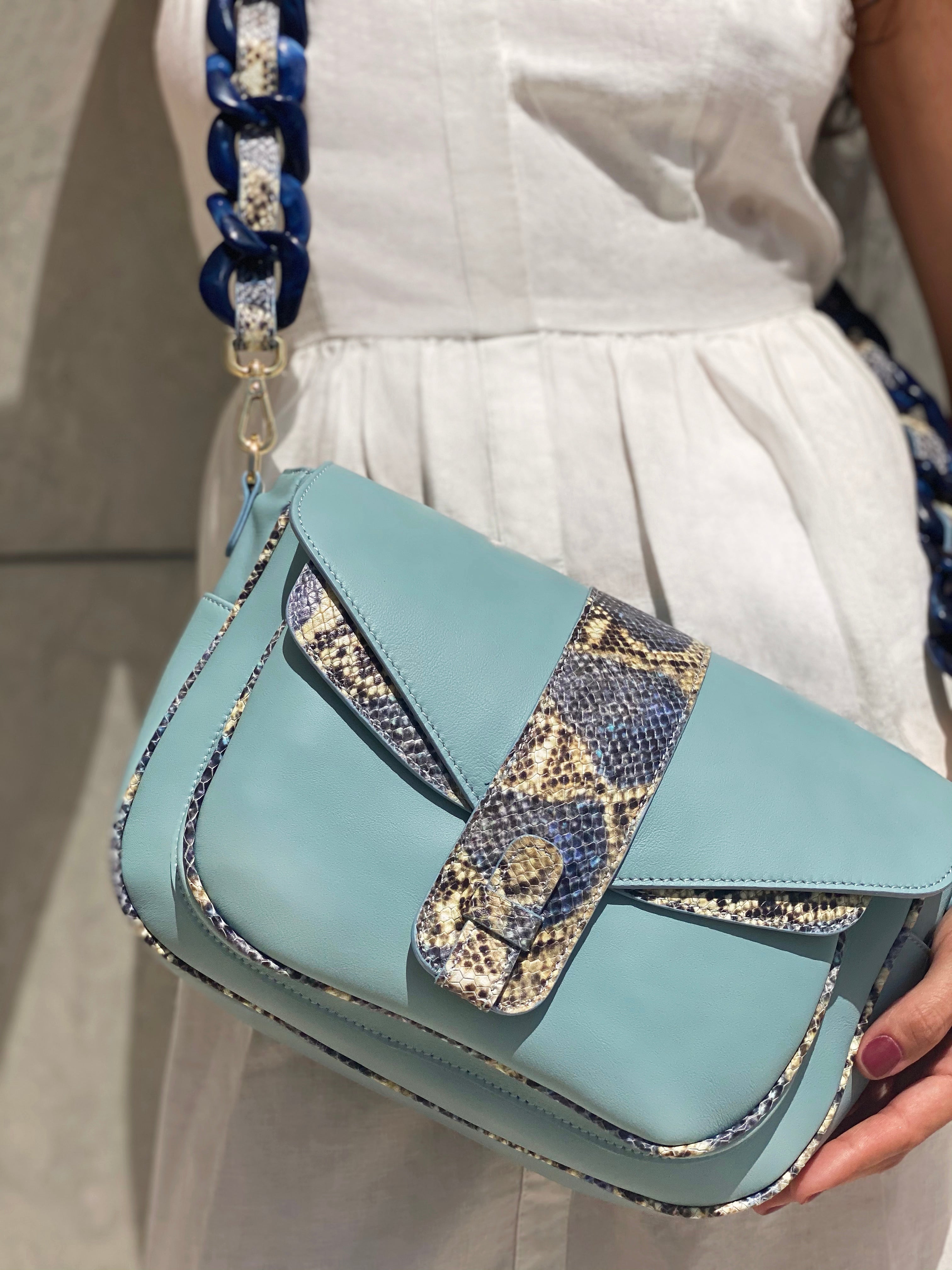 Intermix - Kara in Blue Leather - 