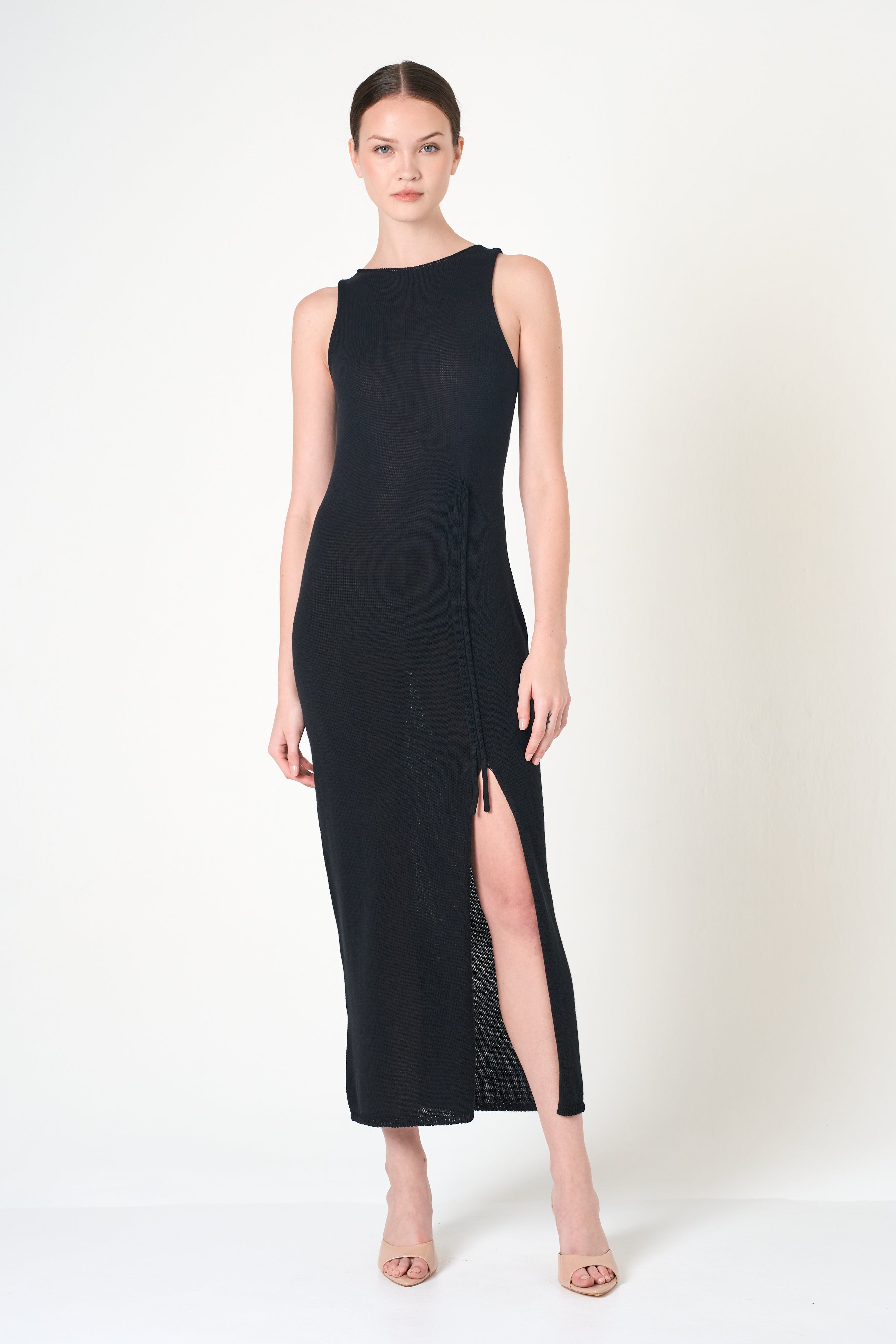 Intermix - Midi Dress in Black - 