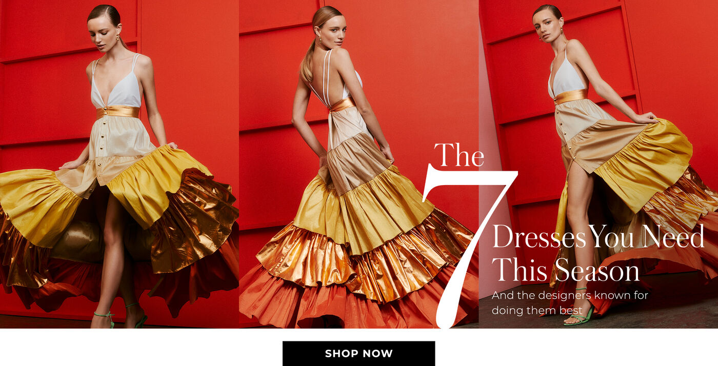 "The 7 Dresses You Need This Season And the designers known for doing them best"