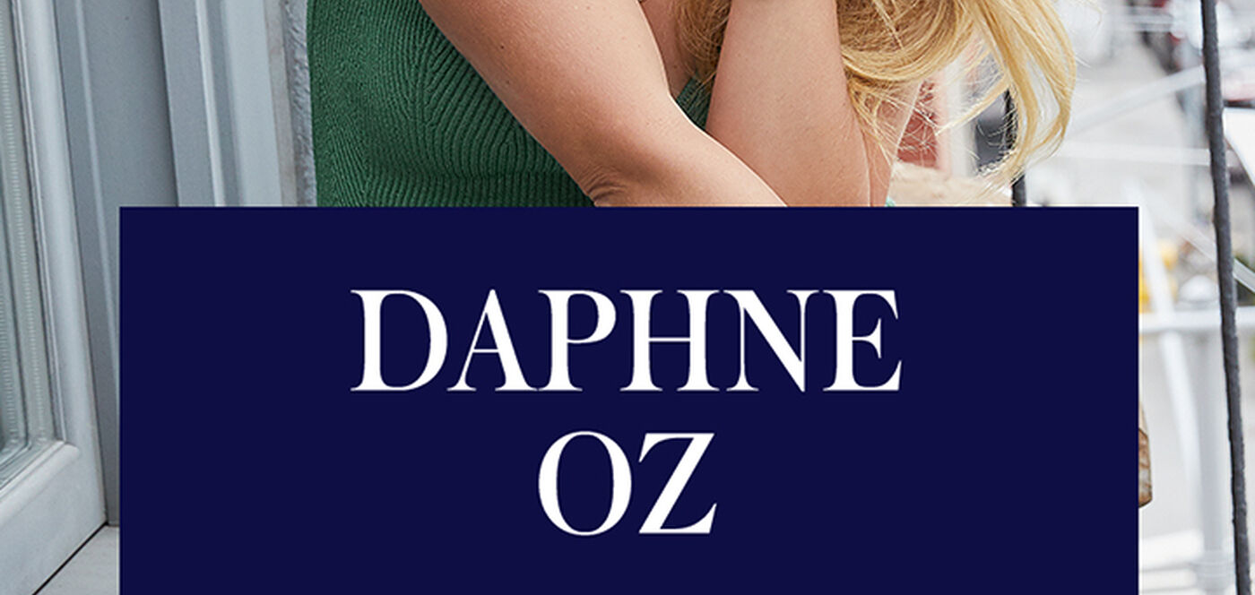 "DAPHNE OZ Deliciousness Junkie-TV Host- Author-Mom-Wife Daphne is an inspiring example of what it looks like to embrace everything life has to offer. She is absolutely radiant, and she invites other women to show up for themselves with the same confidence and compassion she does herself."