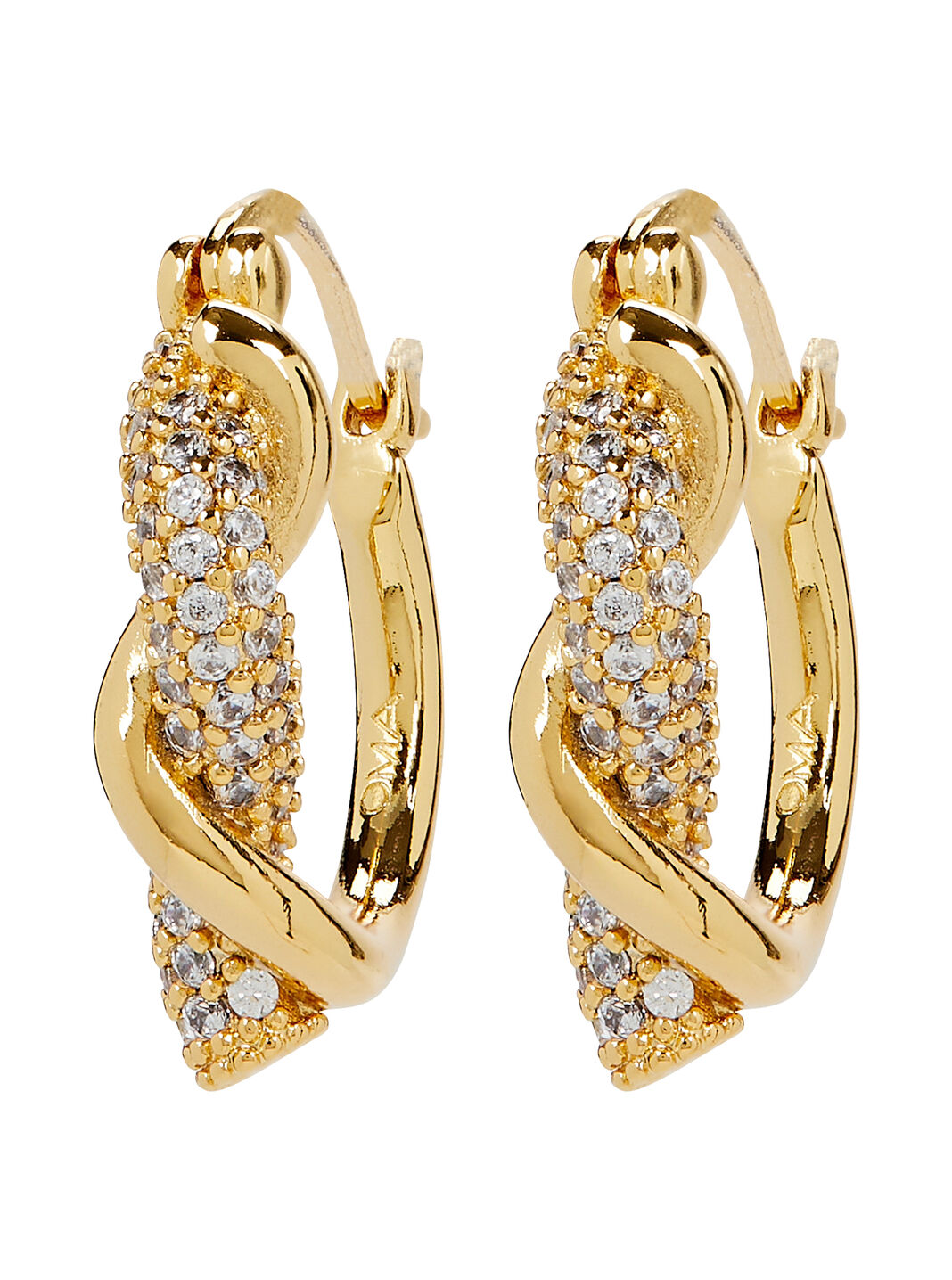 The Tider Gold-Plated Hoop Earrings