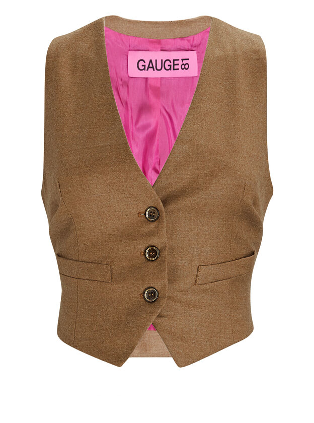 Toluca Wool-Cashmere Vest