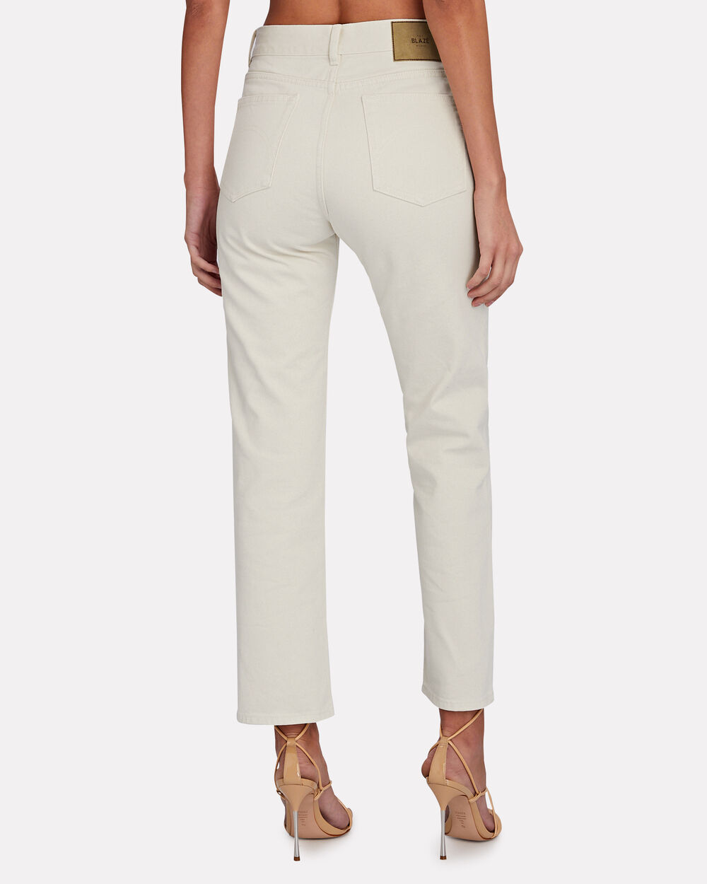Blazé Milano Nariida Paso Jeans In White | INTERMIX®