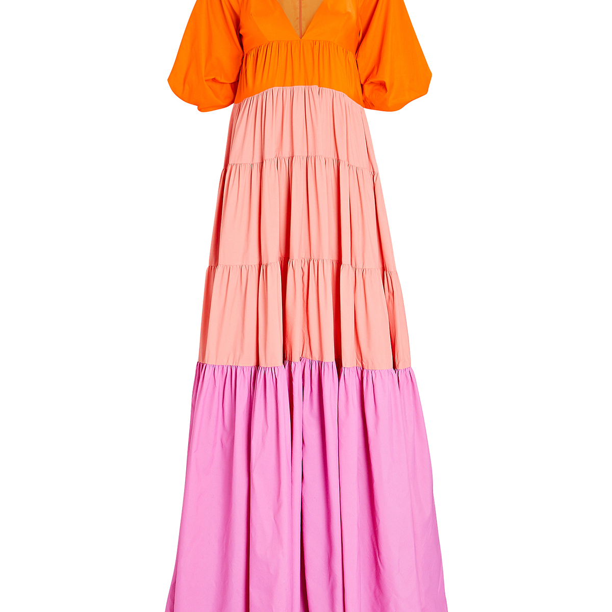 STAUD Meadow Colorblock Maxi Dress | INTERMIX®