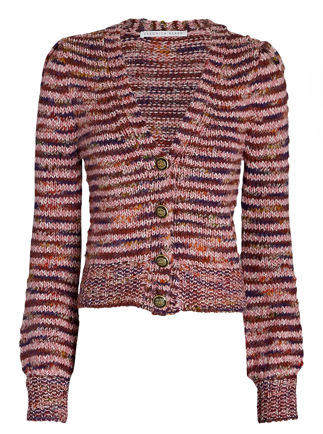 Amosa Space-Dyed Knit Cardigan