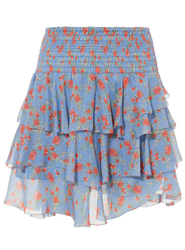Keelan Floral Mini Skirt