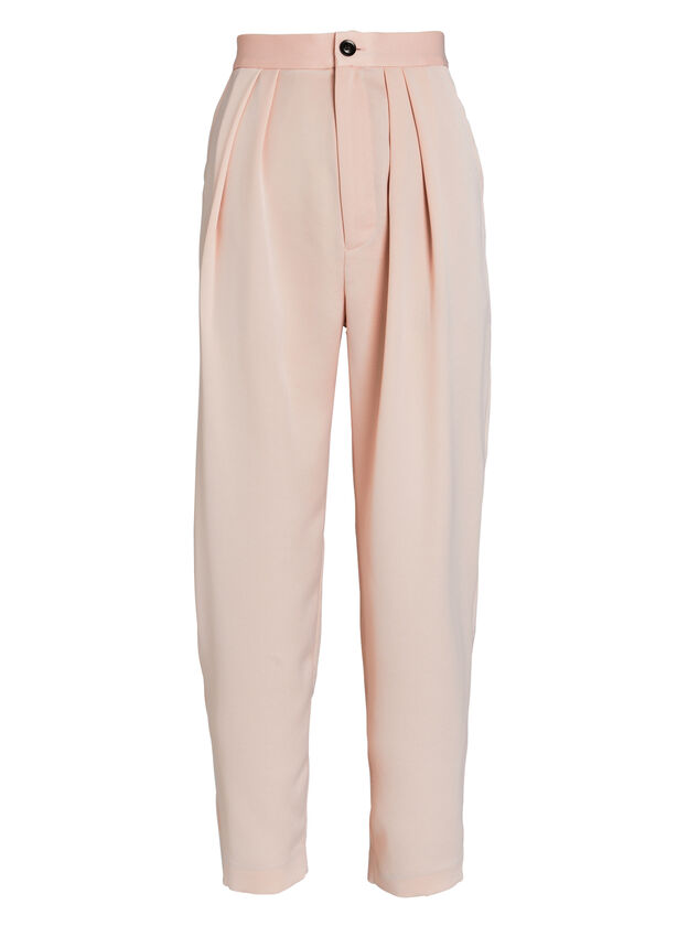 Riley Pleated Crepe Trousers