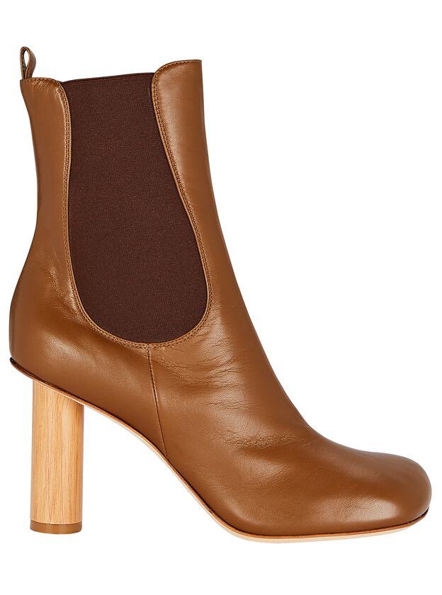 Ariana Leather Ankle Boots