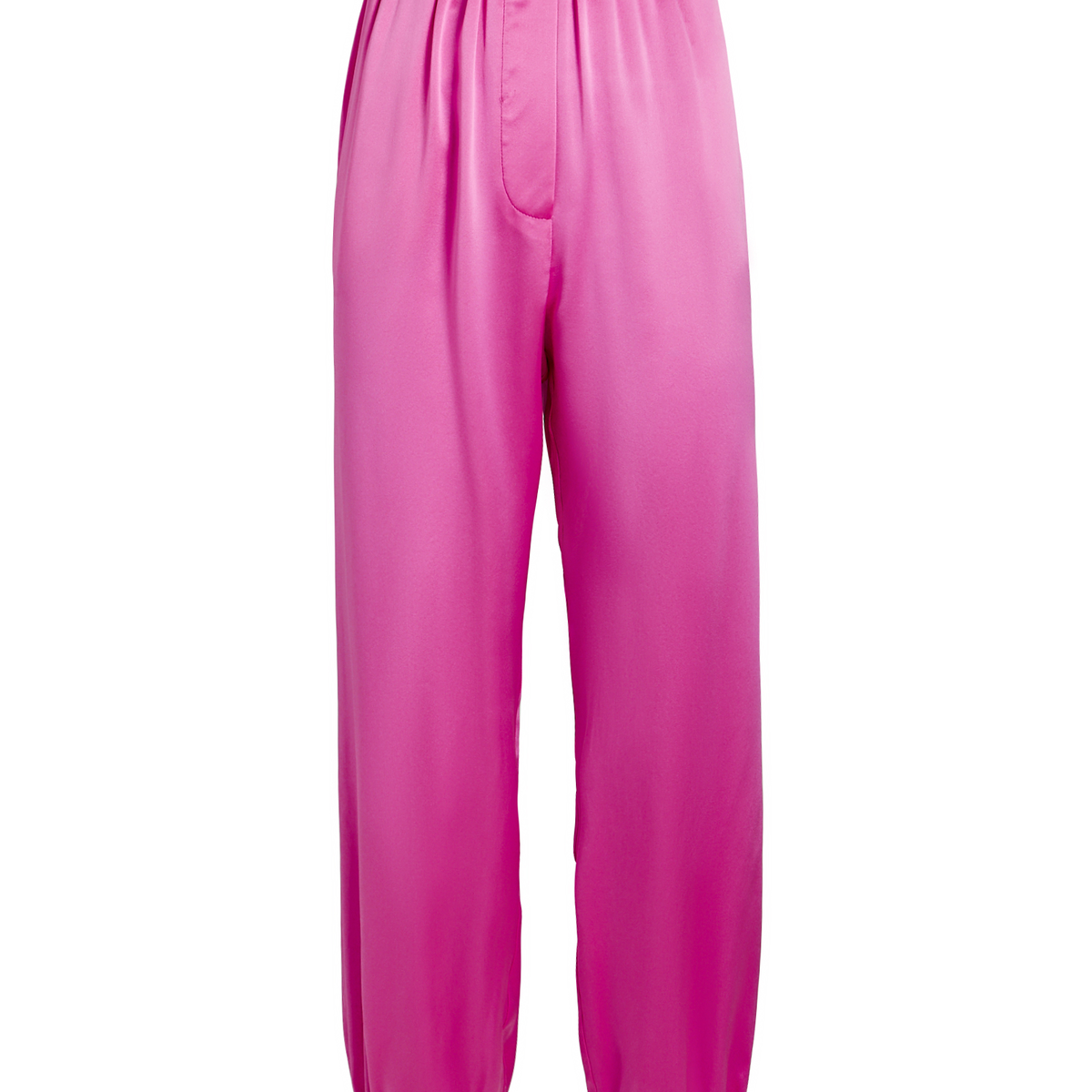BACKGROUNDE NYC Logan Silk Joggers In Pink | INTERMIX®
