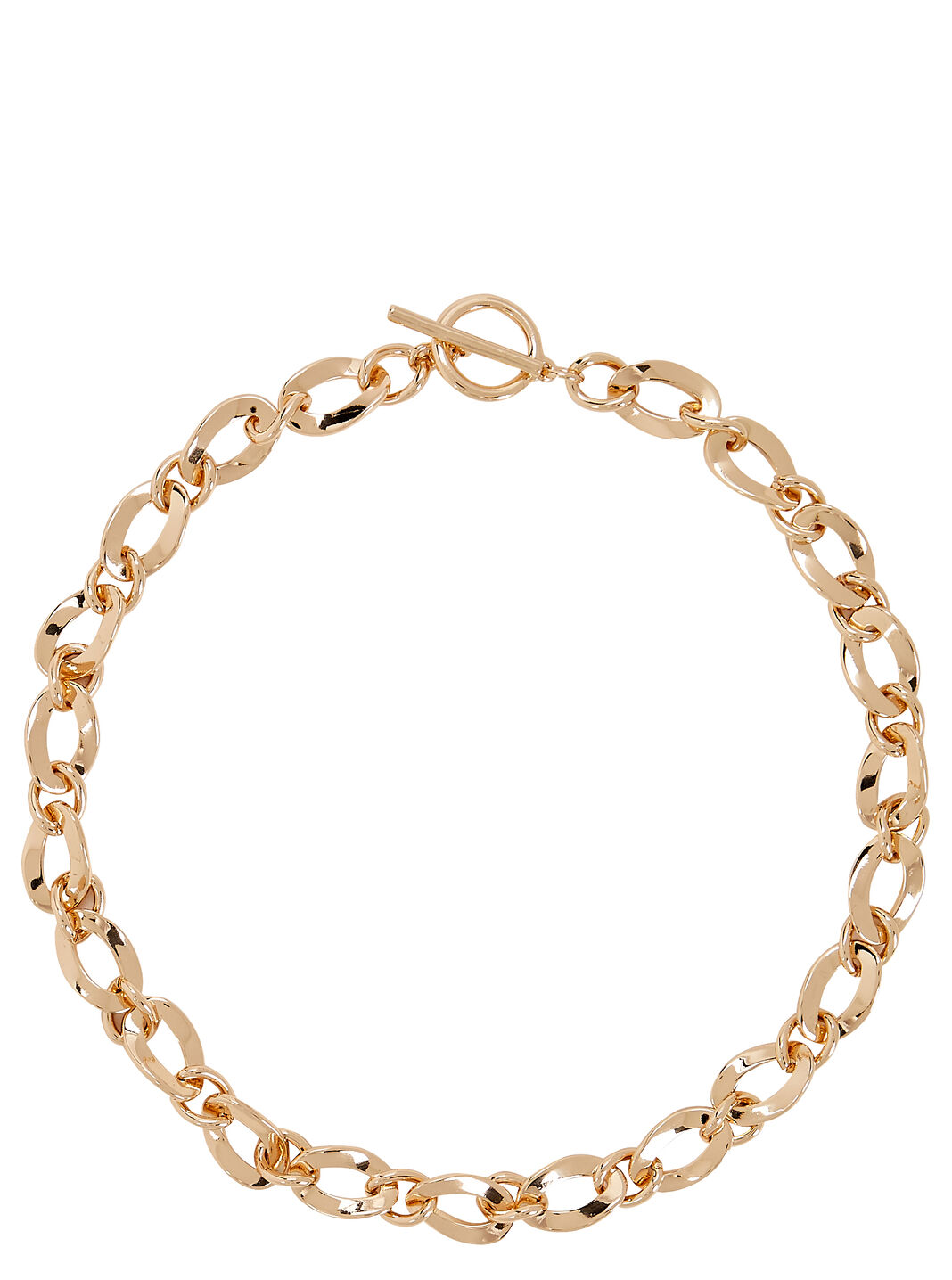14k Gold-Plated Toggle Necklace