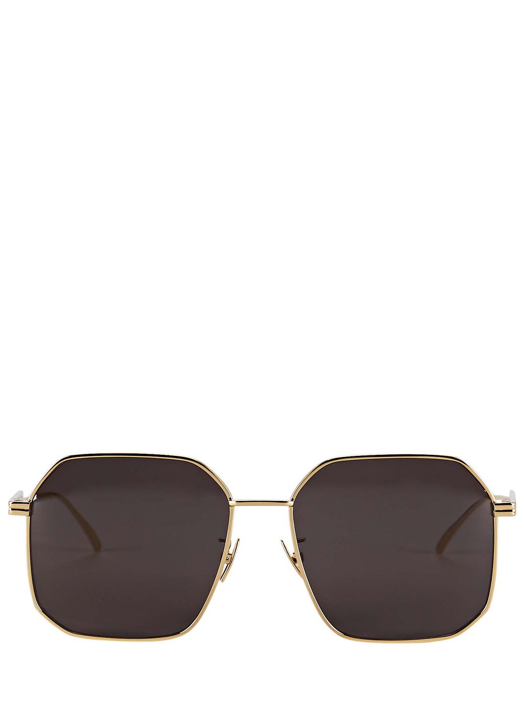 Wire Rounded Square Sunglasses