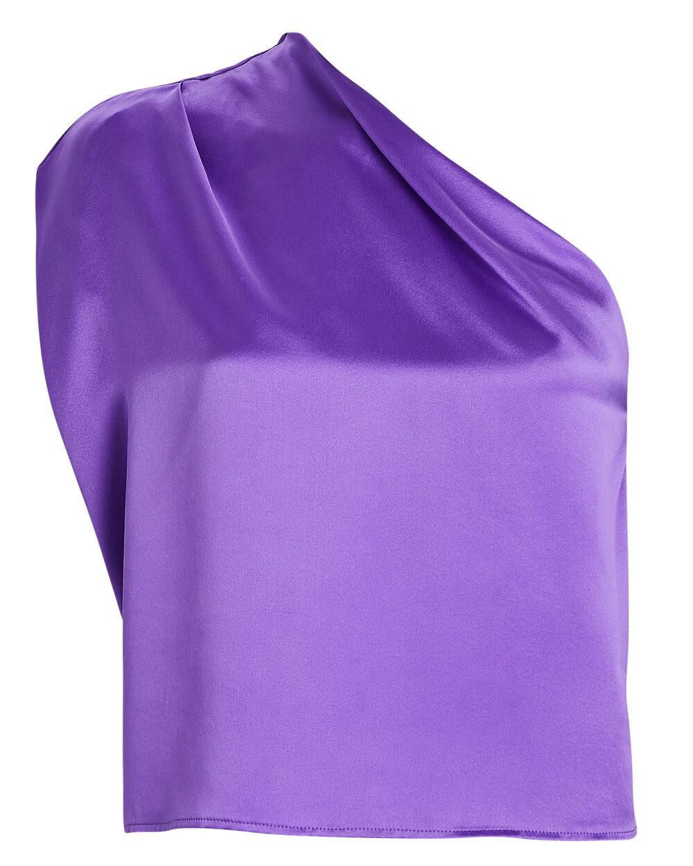 The Sei Silk Bra Top in Purple
