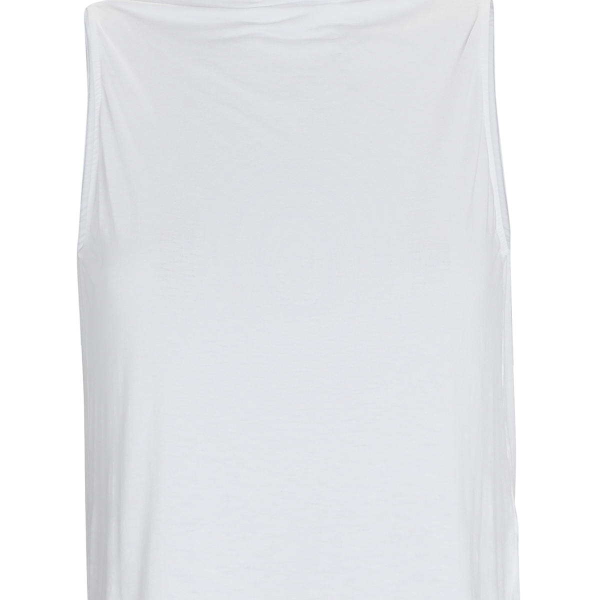 Enza Costa Draped High Neck T-Shirt | INTERMIX®