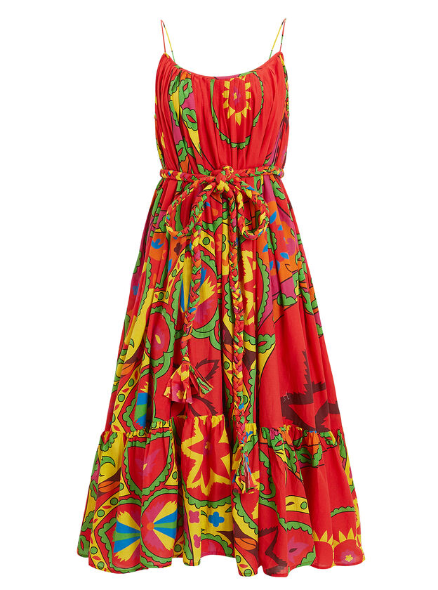 Lea Cotton Midi Dress