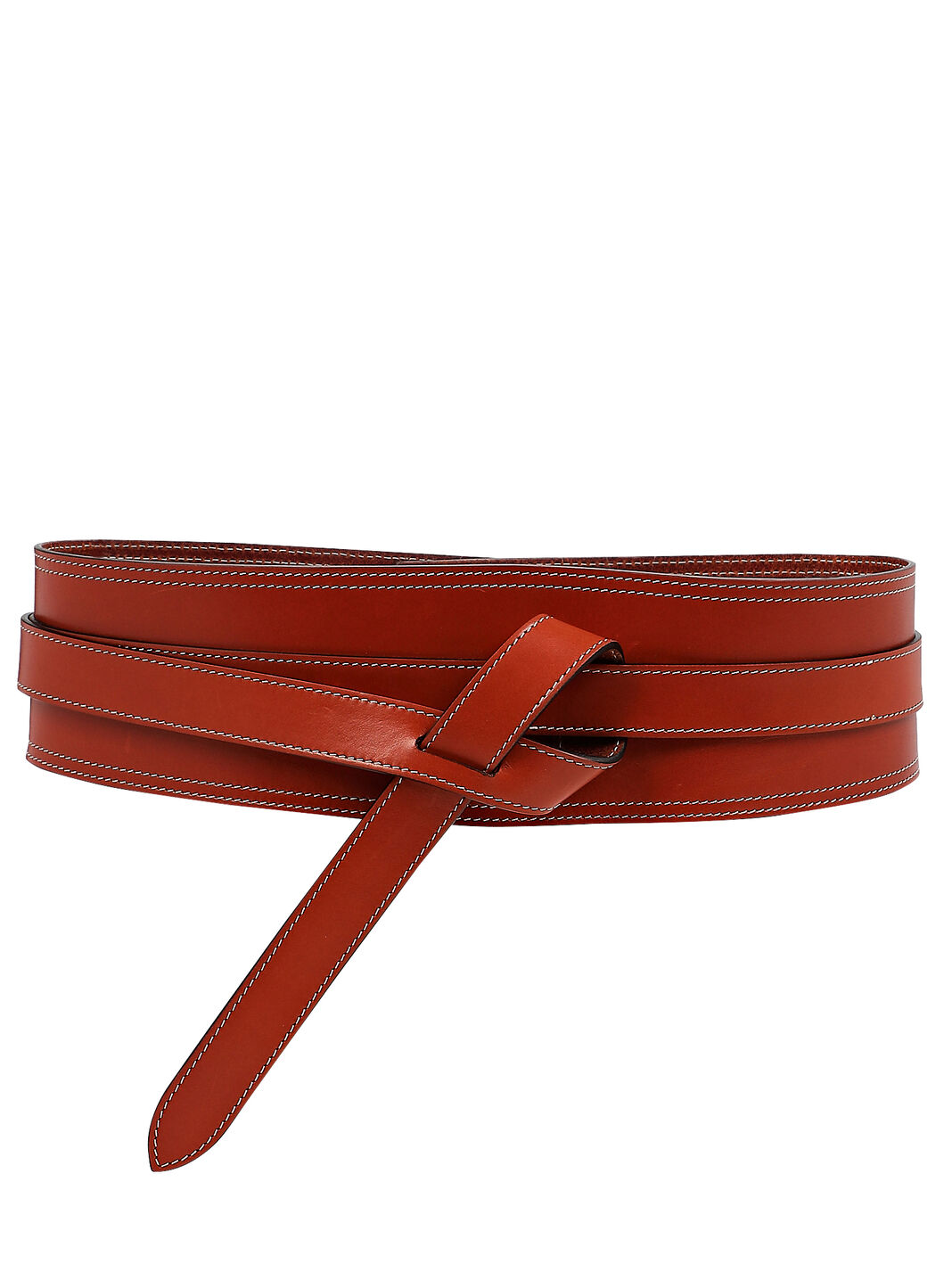 Moshy Knot Leather Waist Belt