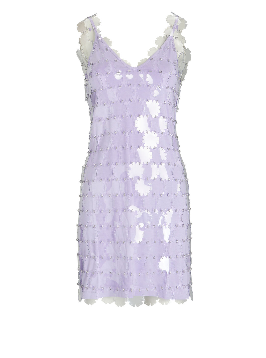 Paillette-Embellished Mini Dress