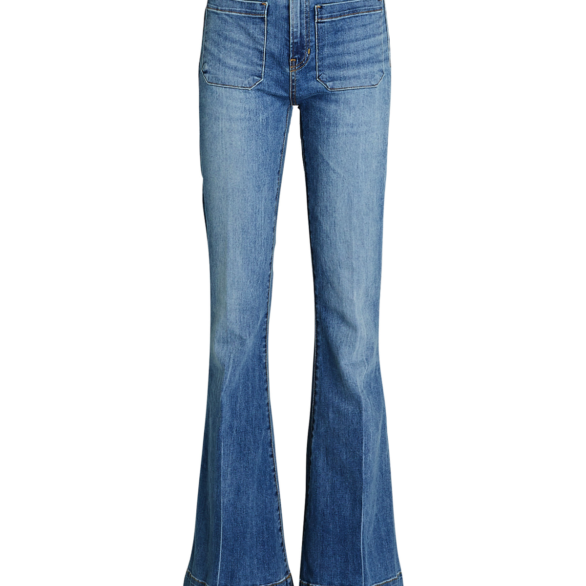 Veronica Beard Sheridan Flared Jeans In Keystone | INTERMIX®