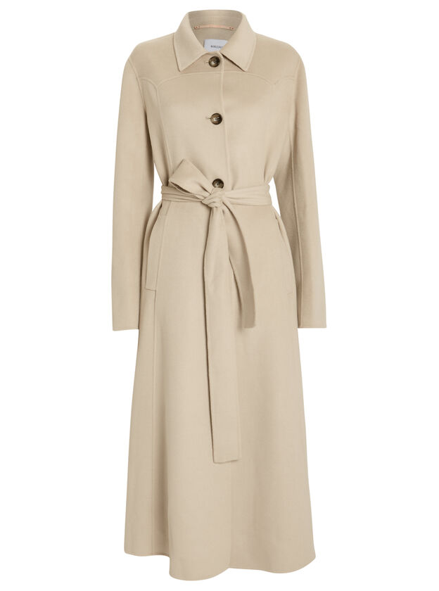 Sira Belted Double Wool Coat