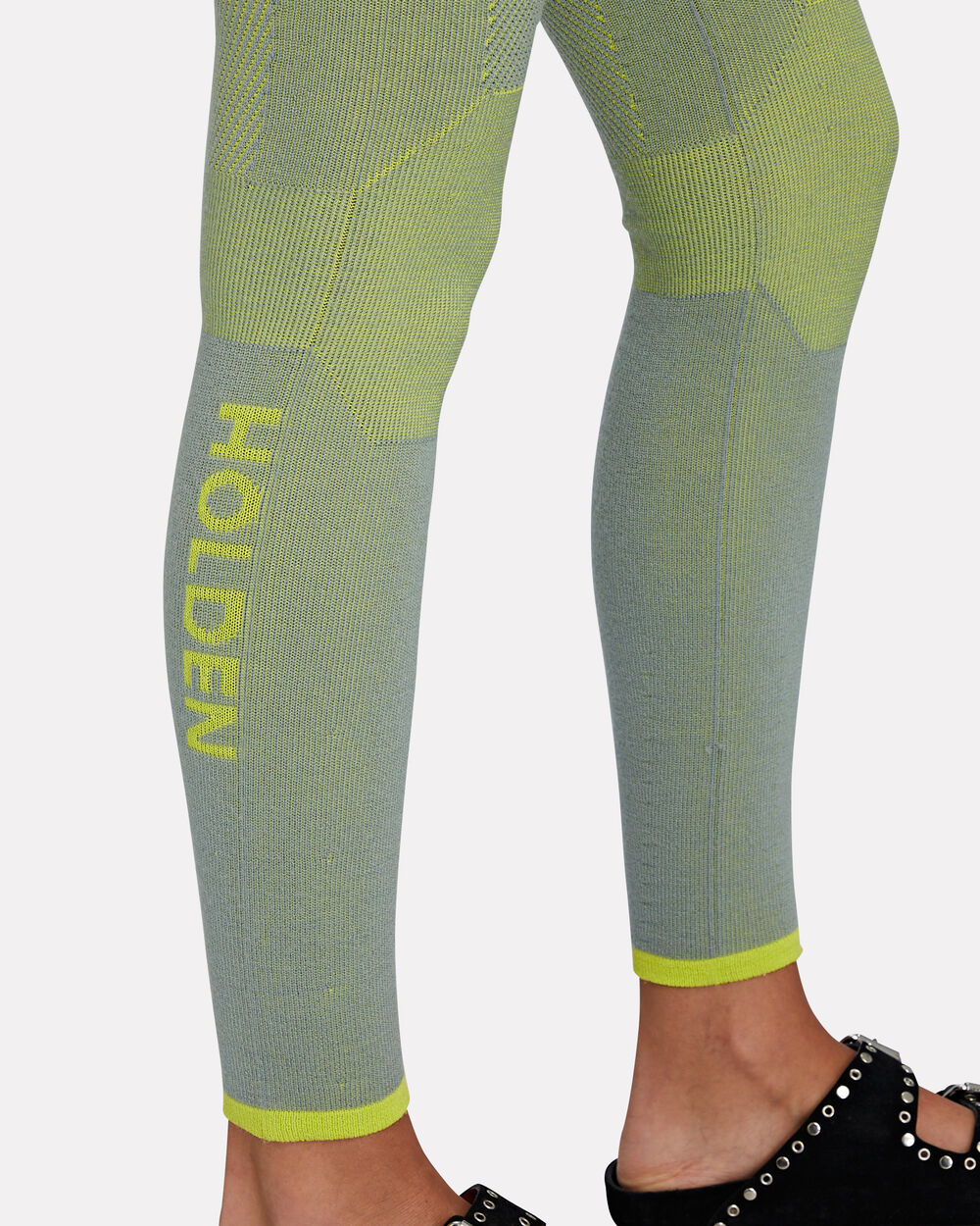 Holden Airwarm Knit Leggings In Green | INTERMIX®