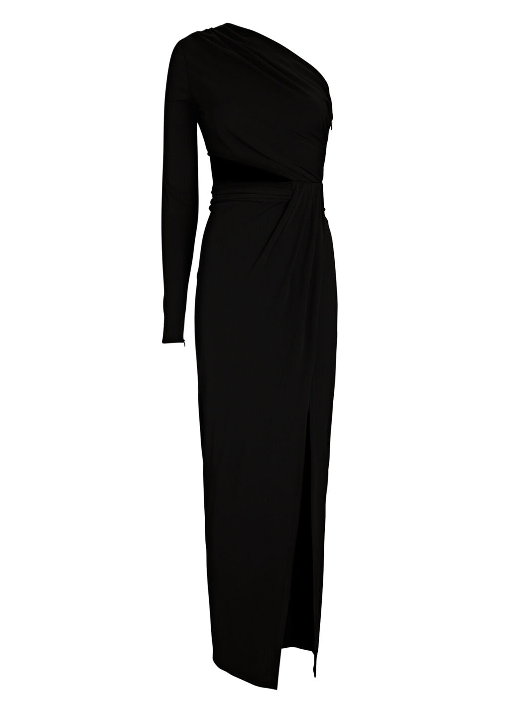 Lorinna One-Shoulder Jersey Midi Dress