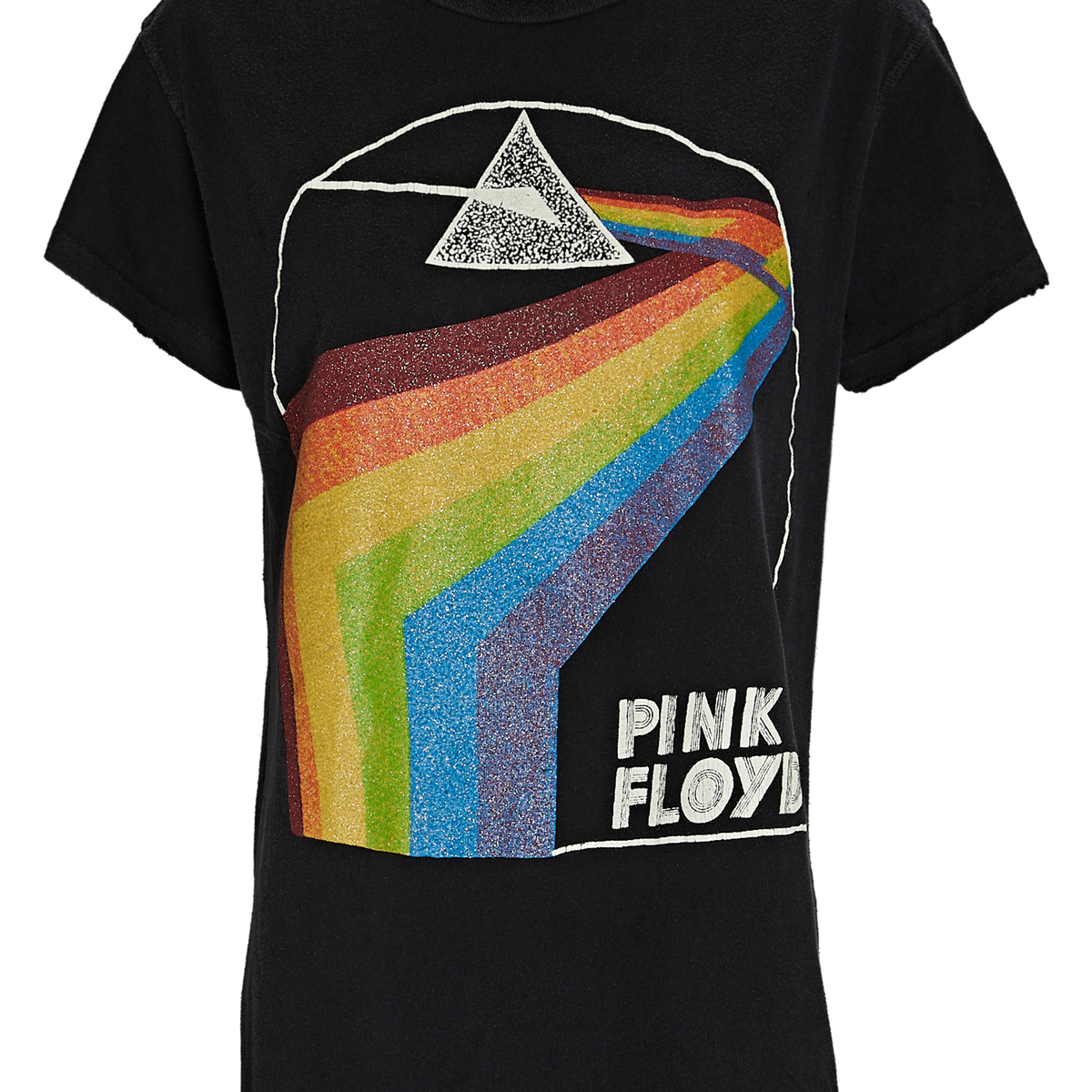 INTERMIX® | Madeworn Floyd Rainbow Graphic T-Shirt Pink
