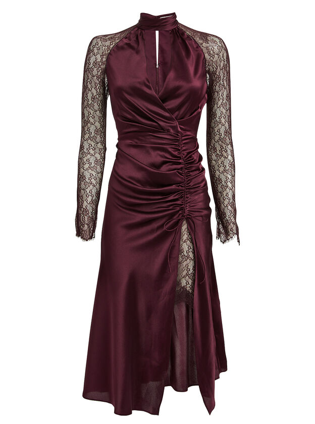 Silk Lingerie Lace Dress