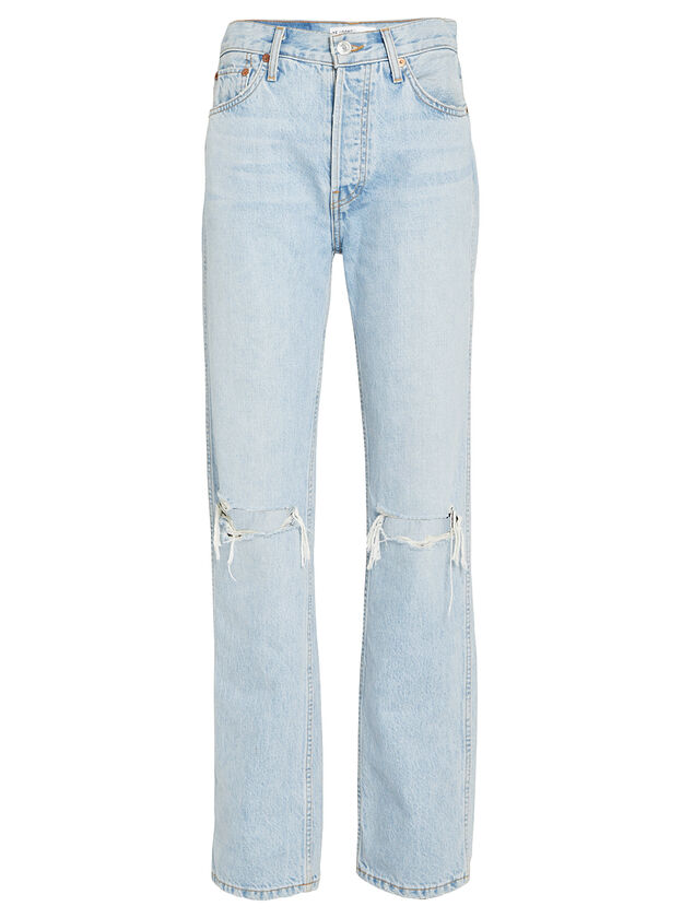 High-Rise Loose Jeans