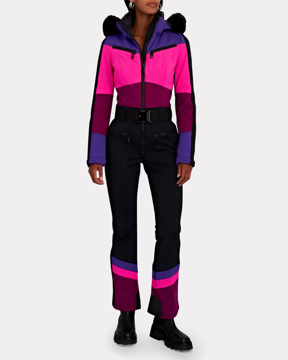 Goldbergh Pearl Colorblock Ski Suit In Multi
