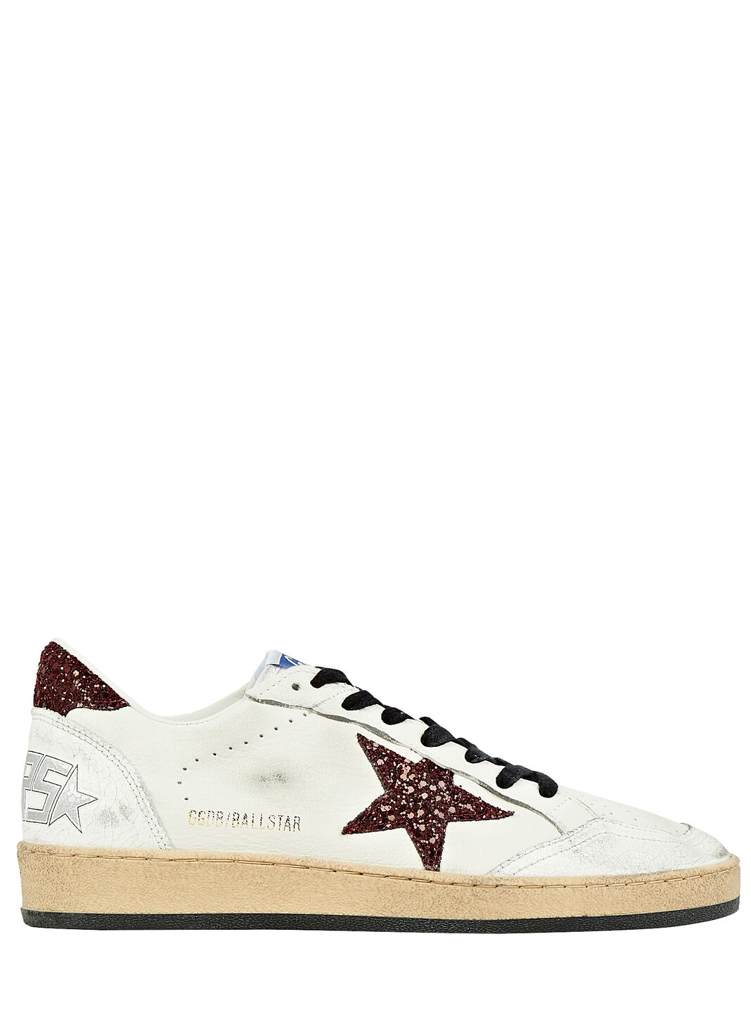Golden Ball Star Leather Sneakers |