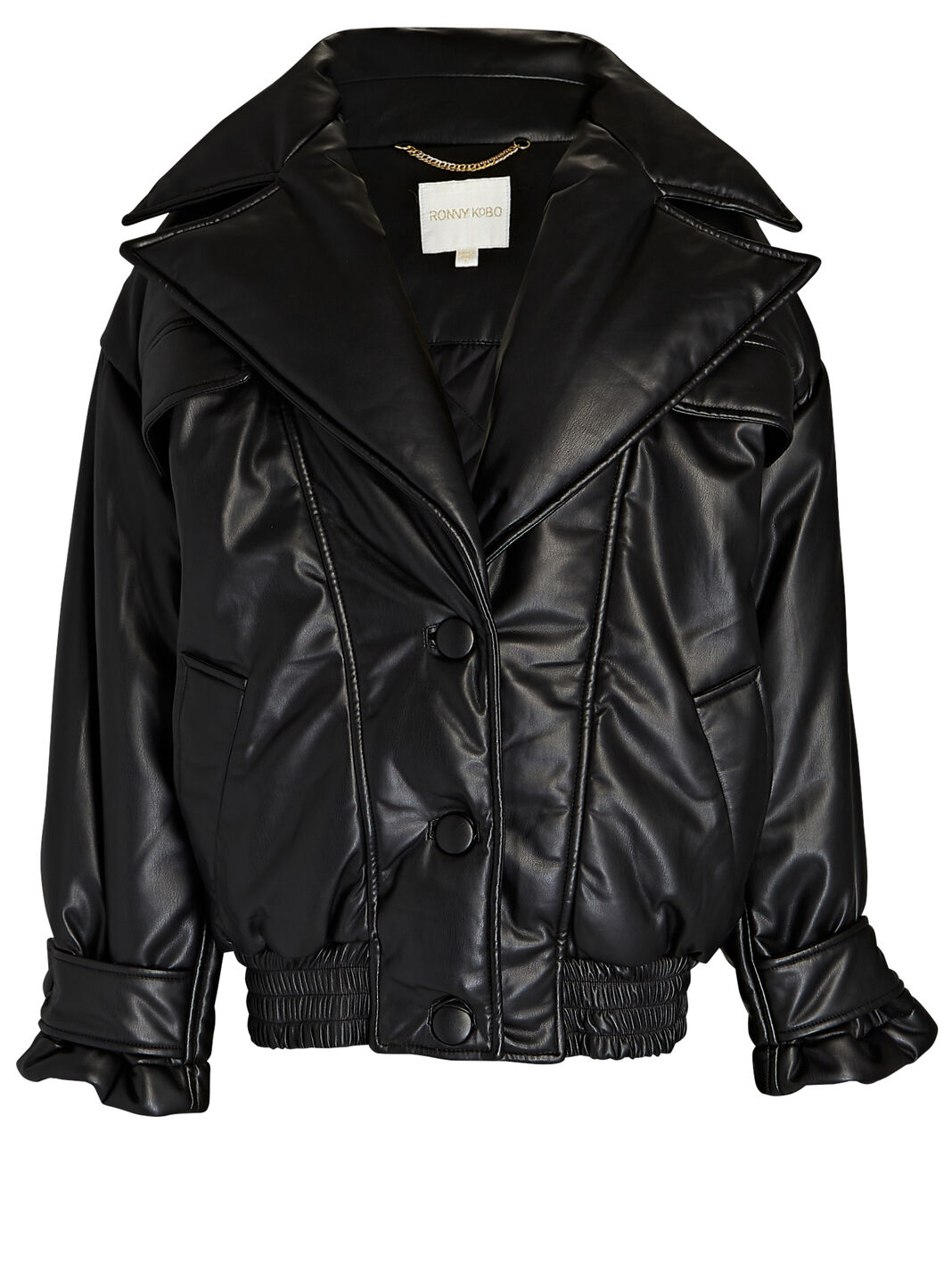 Camile Faux Leather Jacket