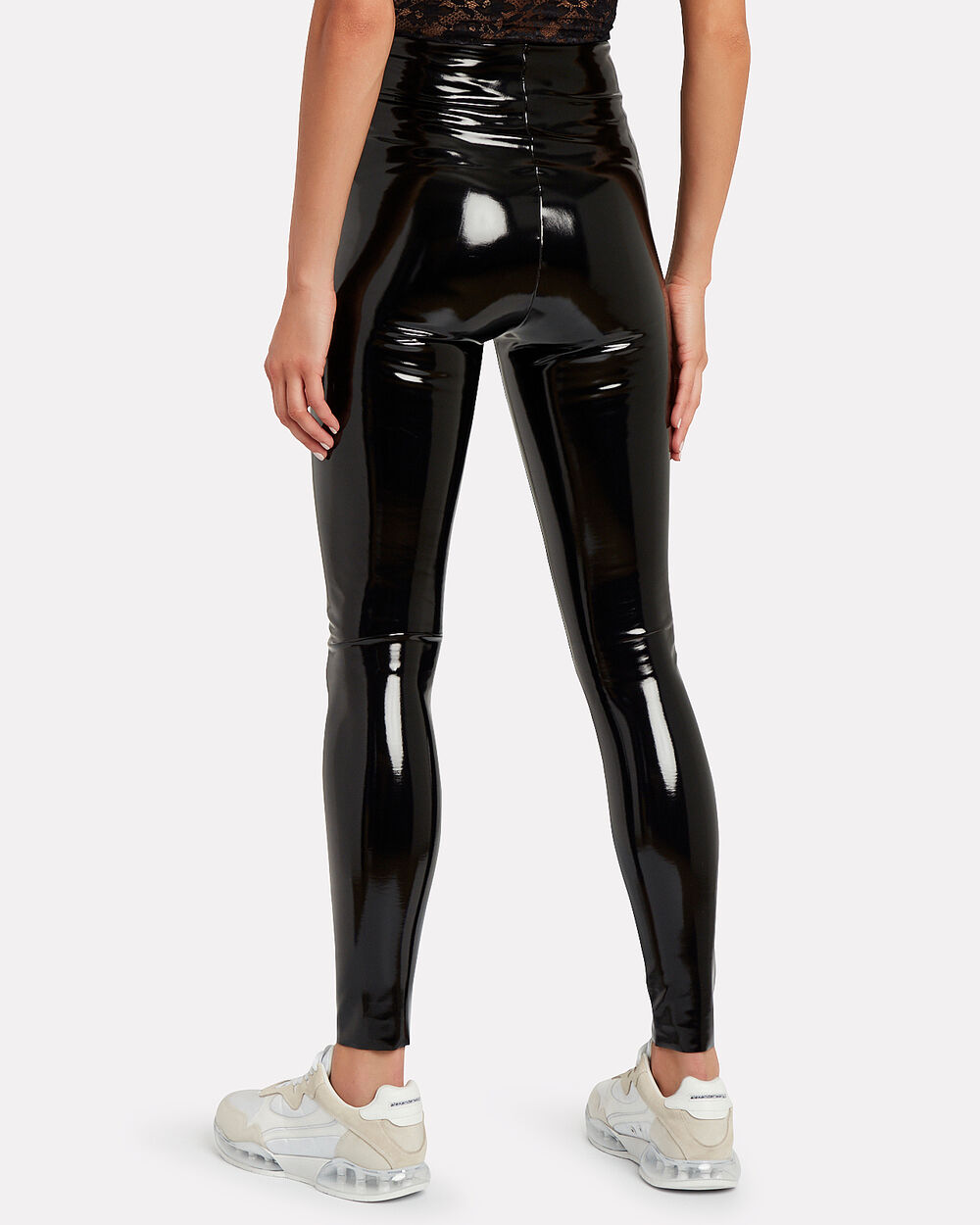 COMMANDO FAUX PATENT LEATHER LEGGINGS WITH PERFECT CONTROL