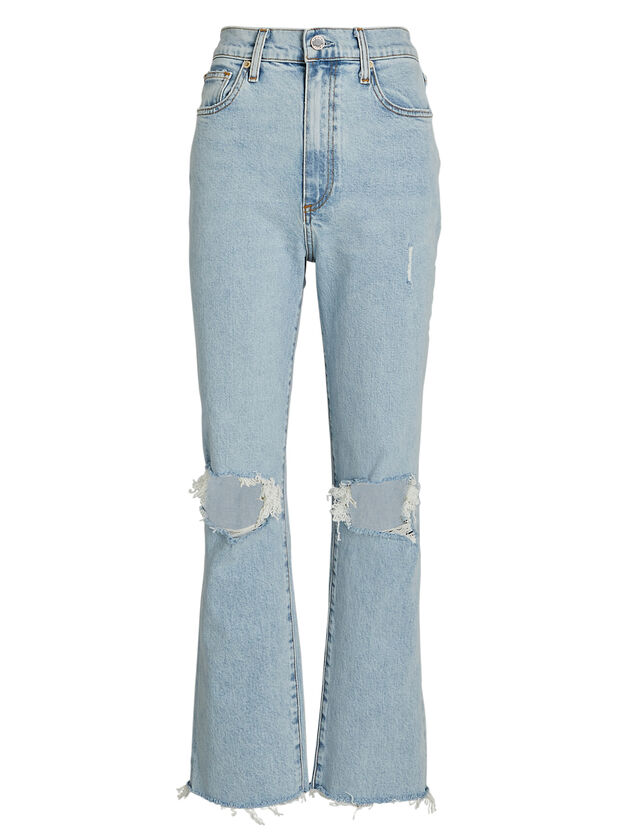 Mia Distressed High-Rise Jeans