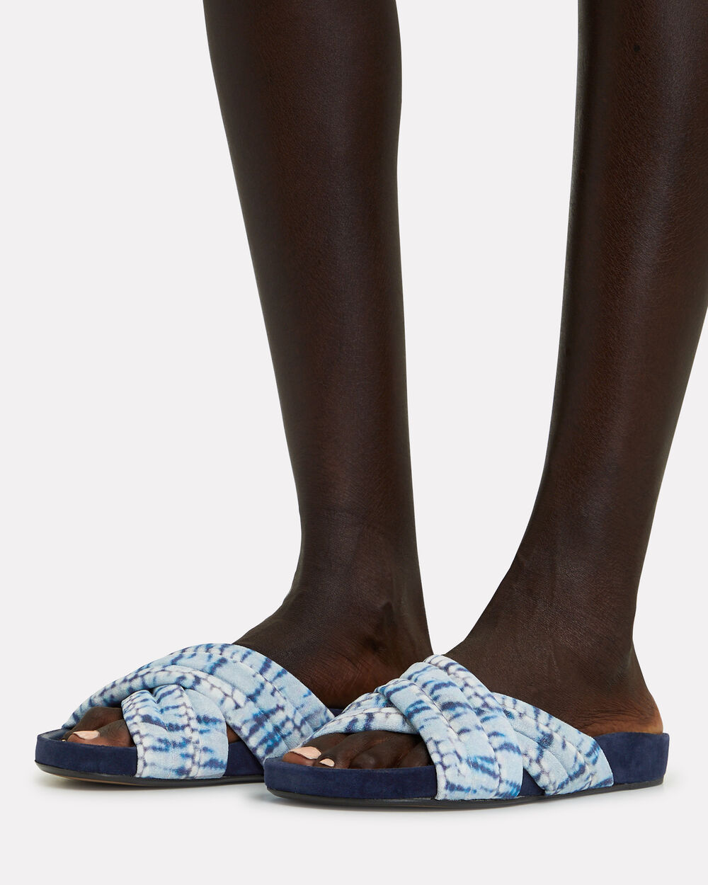 semafor Henstilling Talje Isabel Marant Holden Tie-Dye Slide Sandals | INTERMIX®