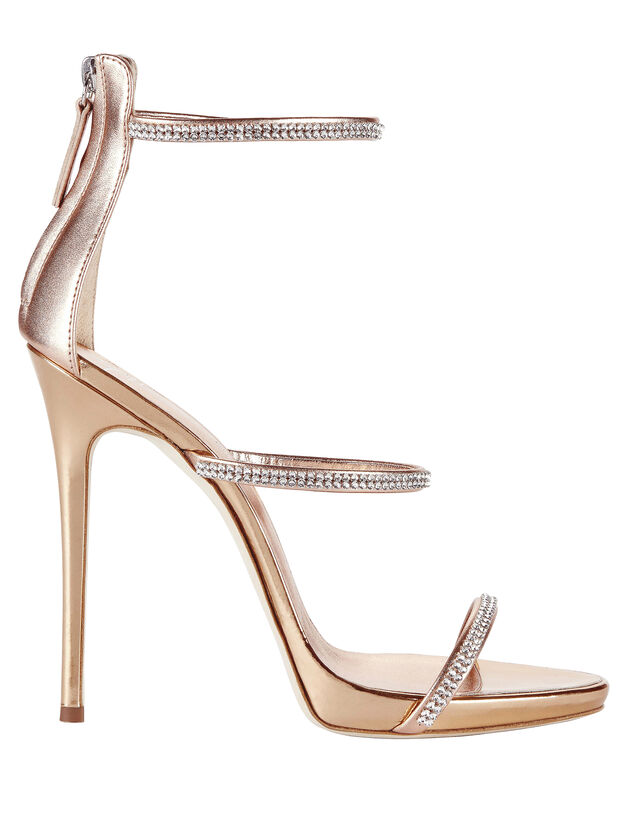 Coline Strappy Crystal Sandals